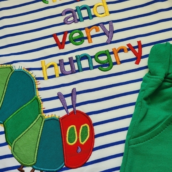 The Very Hungry Caterpillar Outfit NWT - Picture 5 of 12
